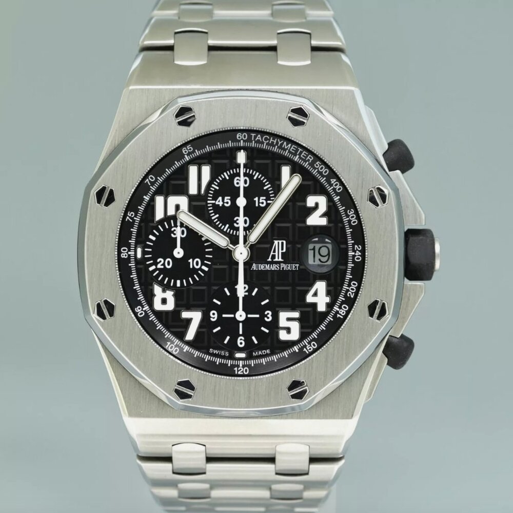 MINT Audemars Piguet 42mm Men's Stainless Watch With Box